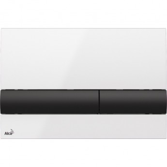 Кнопка управления ALCAPLAST M1710-8 белая/черная