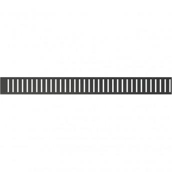 Решетка ALCAPLAST PURE-850BLACK для водоотводящего желоба