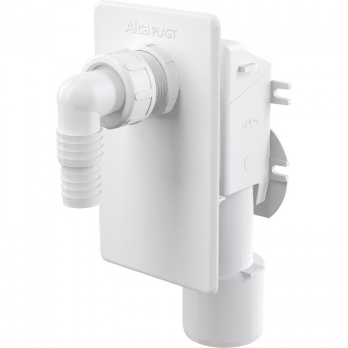 Сифон ALCAPLAST для стиральной машины, под штукатурку, белый APS4 Сифон ALCAPLAST для стиральной машины, под штукатурку, белый APS4
