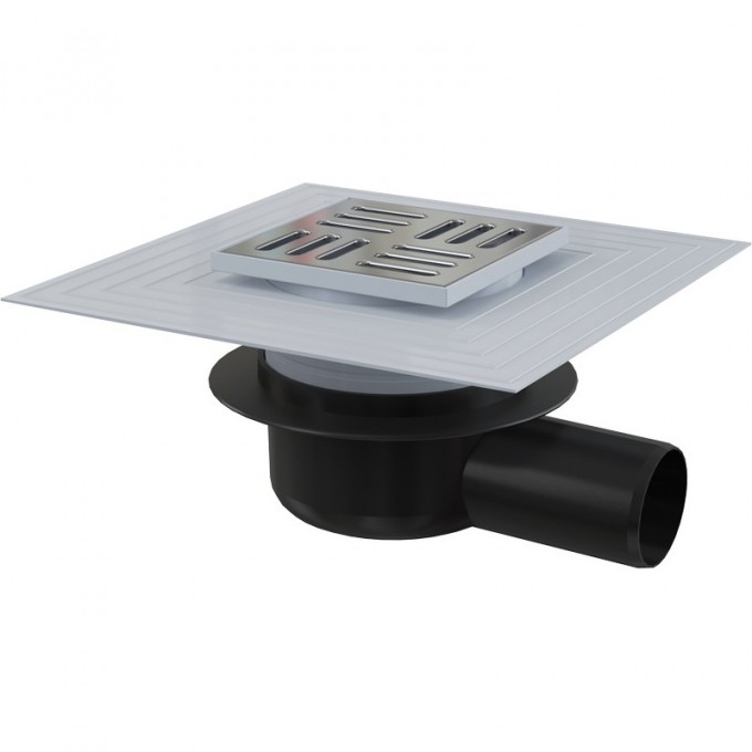 Сливной трап ALCAPLAST , 105х105/50 для установки снаружи APV26C Сливной трап ALCAPLAST , 105х105/50 для установки снаружи APV26C