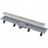 Водоотводящий желоб ALCAPLAST APZ8 SIMPLE с порогами для перфорированной решетки AG100101950
