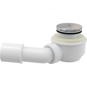 Выпускной комплект ALCAPLAST AG210252150 для душевого поддона, хромированный пластик