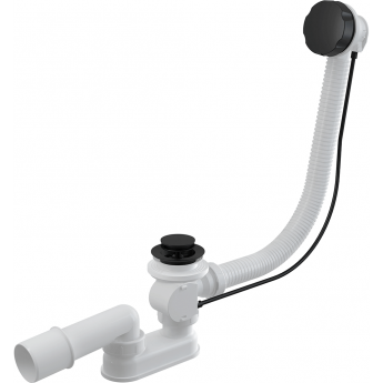 Заглушка ALCAPLAST S0236-BLACK-ND для слива перелива