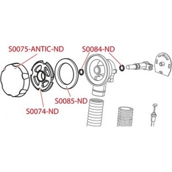Запасная часть к сифонам ALCAPLAST для ванн Запасная часть к сифонам ALCAPLAST для ванн